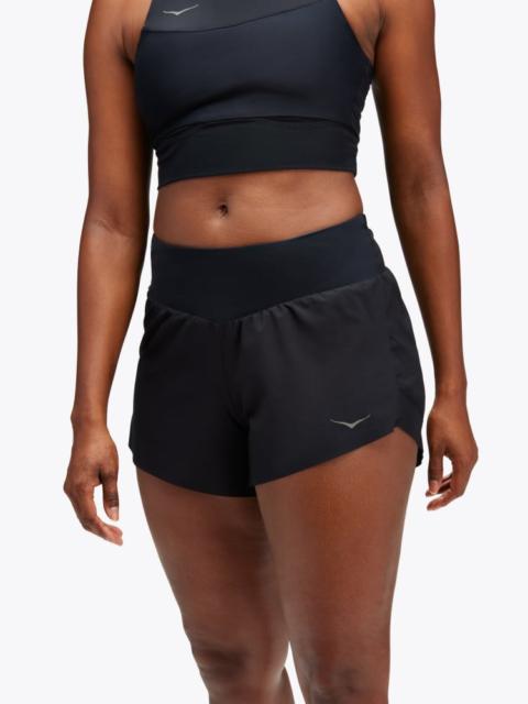 HOKA Women's Glide 4" Short in Black