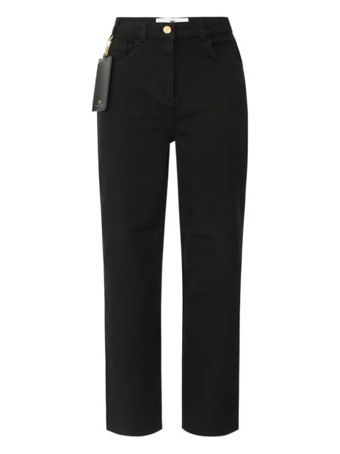 ELISABETTA FRANCHI five-pocket cotton-blend jeans