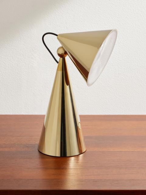 Tom Dixon Pose Portable Gold-Tone Lamp Gold