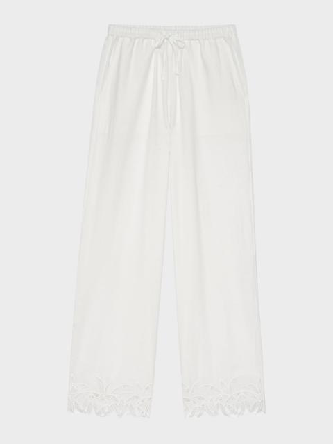 Rails Emmie Embroidered Drawstring Pants