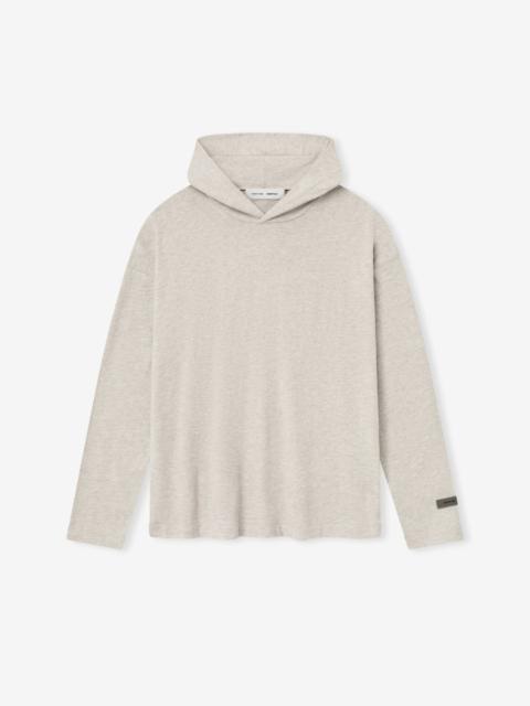 ESSENTIALS Womens Long Sleeve Jersey Hoodie
