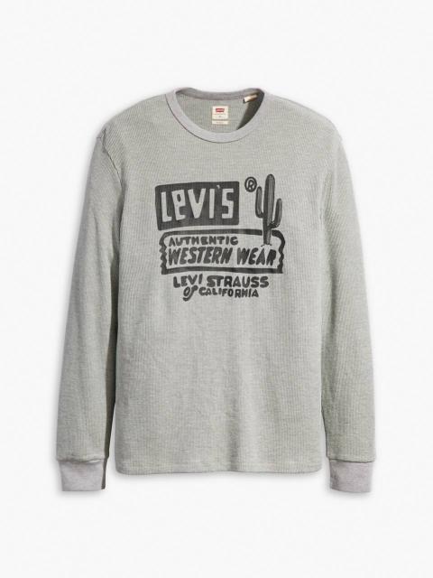 LONG SLEEVE GRAPHIC THERMAL SHIRT