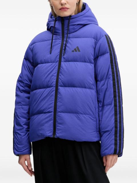 adidas logo-detail padded jacket