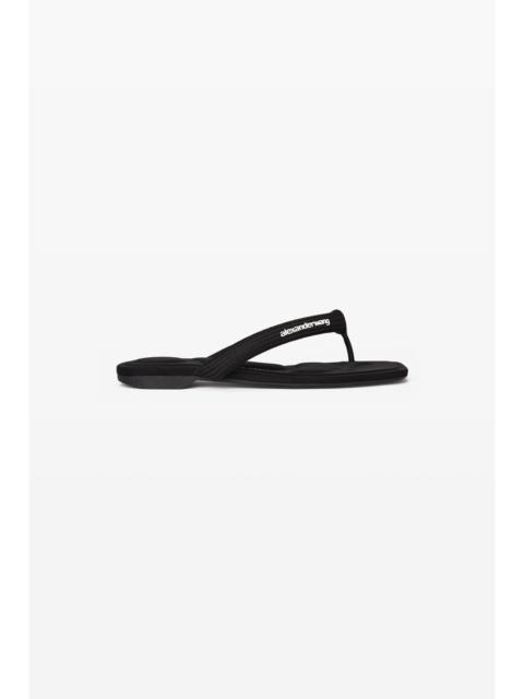 Alexander Wang jenna tubular flat thong sandal