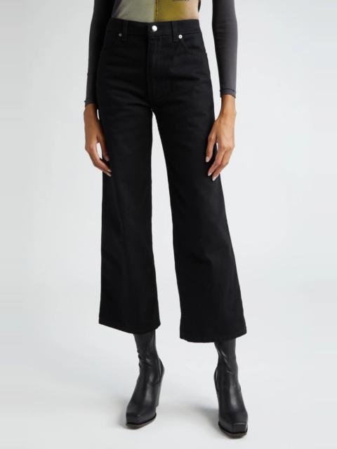 ECKHAUS LATTA Wide Leg Jeans