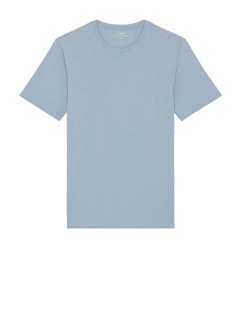 Vince Short Sleeve Pima Crewneck T-Shirt