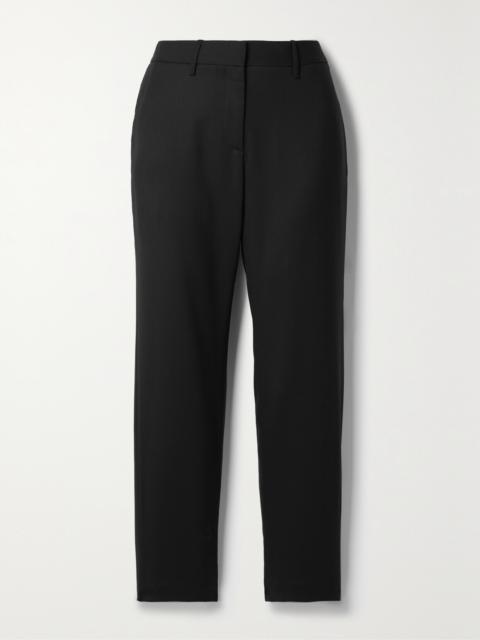 NILI LOTAN Tel Aviv Wool-blend Twill Straight-leg Pants