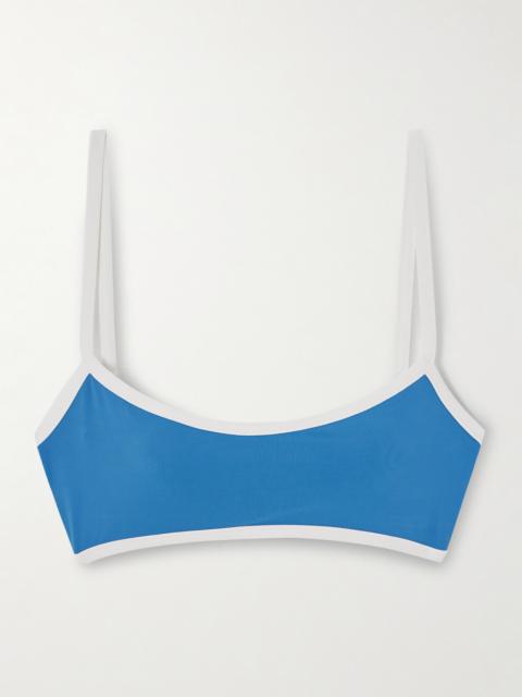 MARYSIA Ligne Two-tone Bikini Top