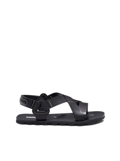 Jil Sander leather sandals