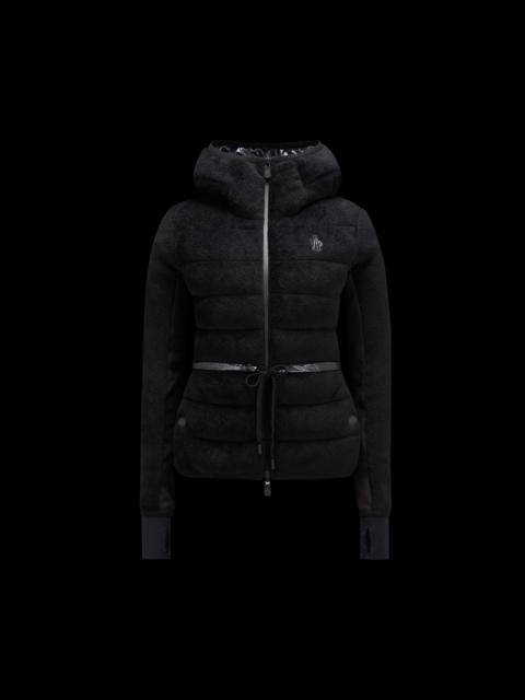 Moncler Padded Fleece Zip-Up Hoodie