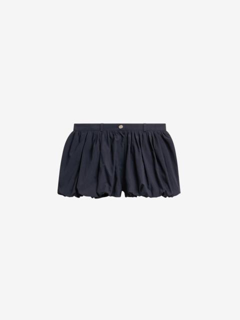 The Frankie Shop Penola Mini Balloon Shorts - Navy