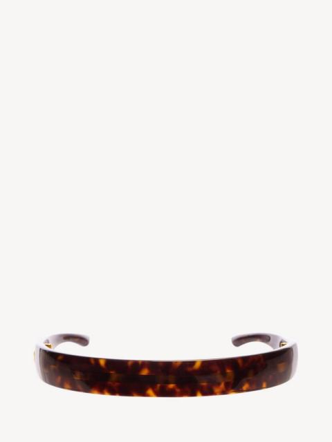 BALENCIAGA Women's Country Club Side Bb Headband in Havana