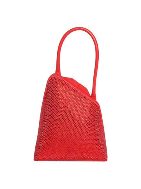 The Attico Sunset Top Handle 'Red/Crystal'