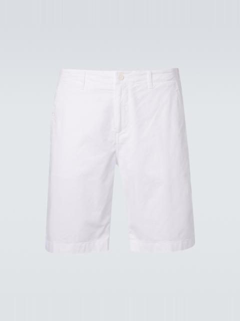 Vilebrequin Cotton-blend satin Bermuda shorts