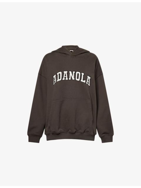 ADANOLA Varsity Oversized Cotton Hoody