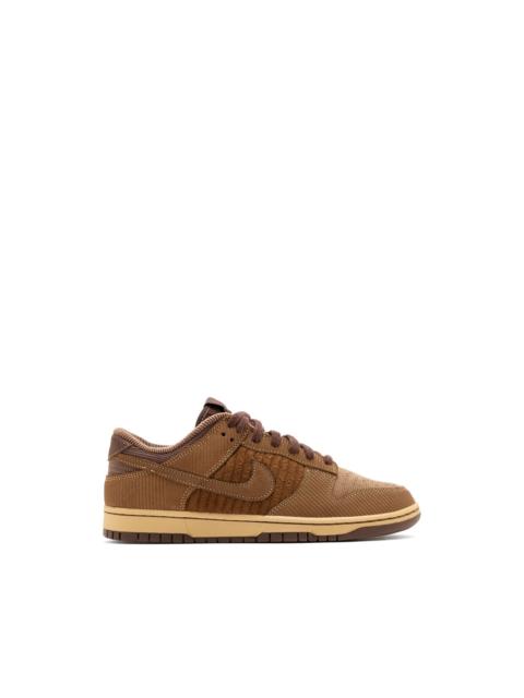 Nike Dunk Low Retro Premium corduroy logo sneakers