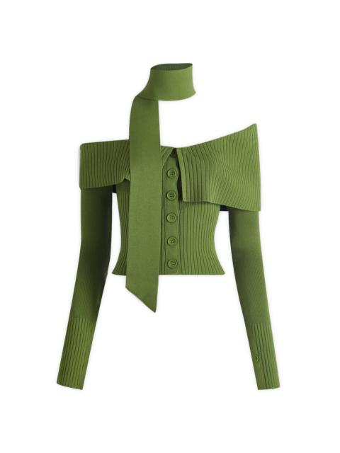 House of Sunny House Of Sunny One Love Shoulder Rib Top