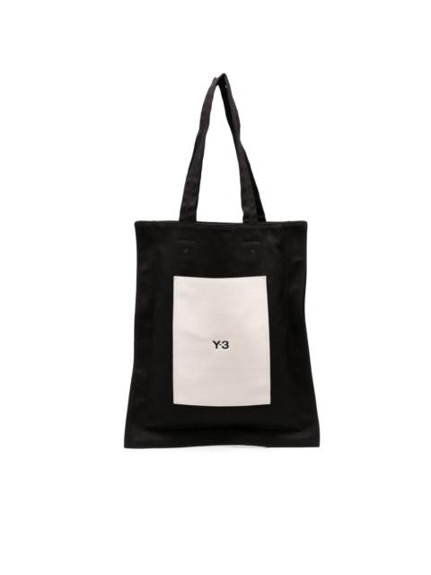 Y-3 Lux organic cotton tote bag