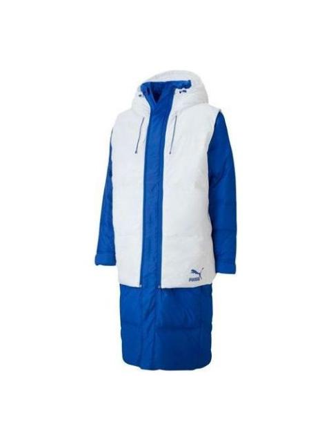 PUMA Layer Down Jacket 'Blue White' 598317-73