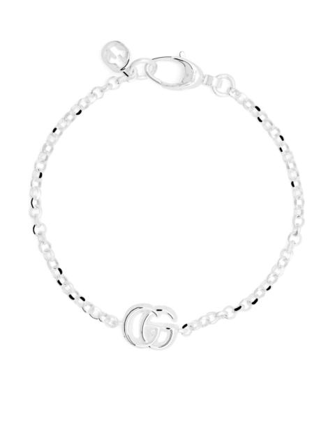 GUCCI Sterling Silver GG Marmont Bracelet
