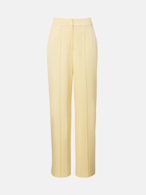 SIMKHAI Kyra satin wide-leg pants