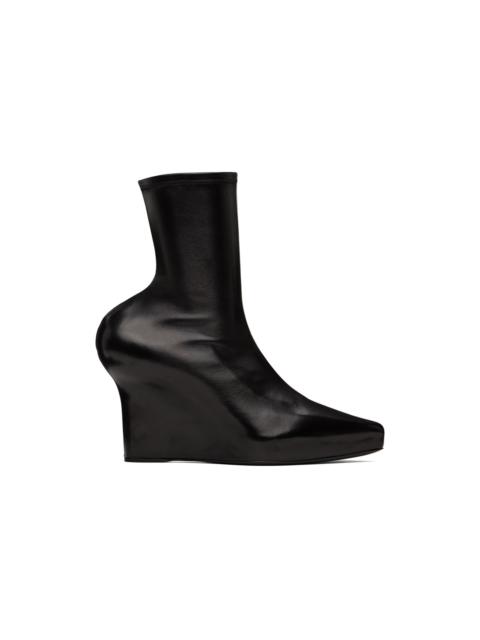 Givenchy Black Wedge Boots