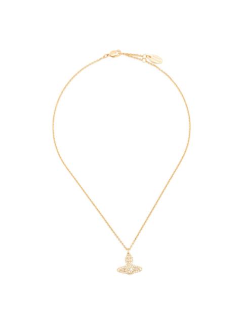 Vivienne Westwood crystal-embellished orb necklace