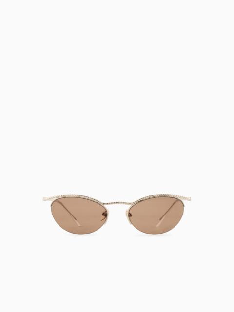 GIORGIO ARMANI OVAL WOMEN’S SUNGLASSES