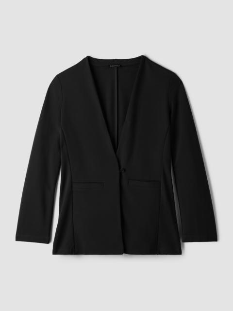 EILEEN FISHER Washable Flex Ponte Blazer