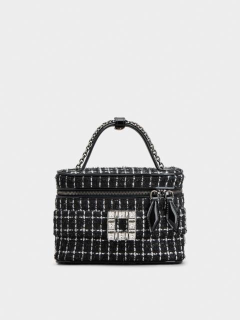 Roger Vivier Vanity Très Vivier Micro Bag in tweed