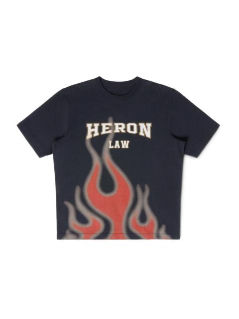 Heron Preston Heron Law Flames Ss Tee