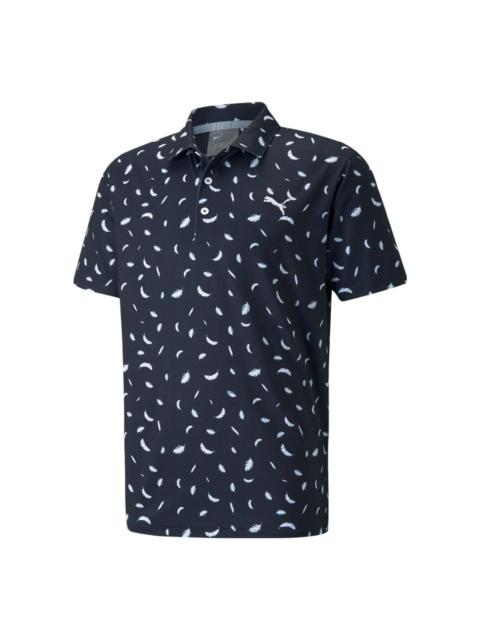 PUMA PUMA Cloudspun Feather Polo Shirts 'Navy White' 531092-01
