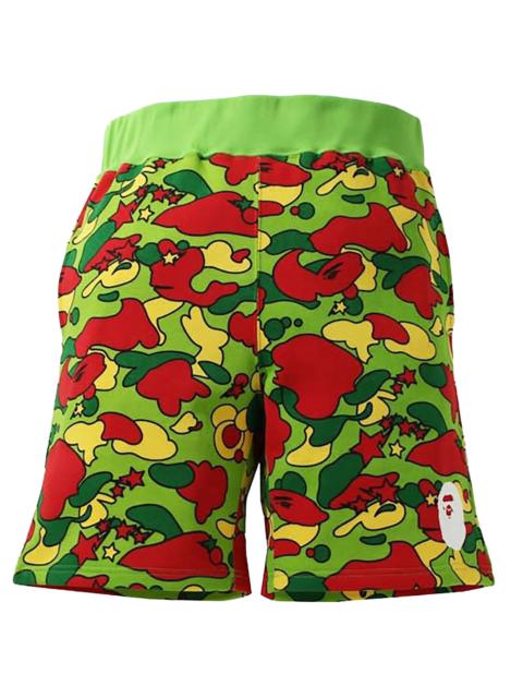 A BATHING APE® Sta Camo Sweat Shorts "Multicolor" 4JA7U84W