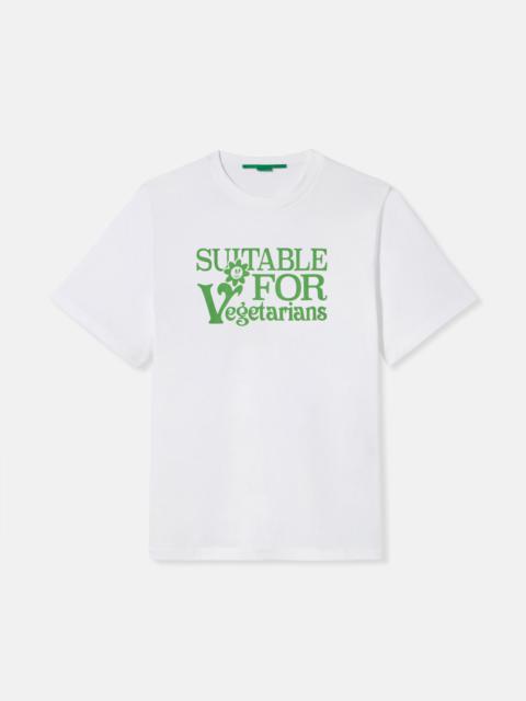 Stella McCartney 'Suitable for Vegetarians' Graphic T-Shirt