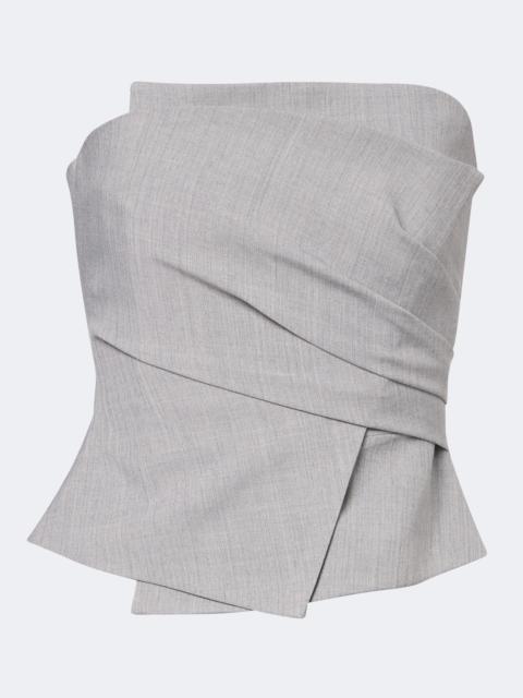 THE SEI Draped corset
