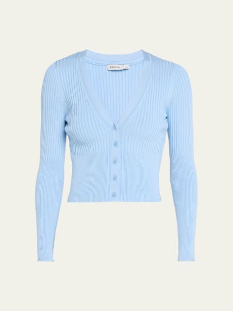 SIMKHAI Ailany Cropped Cardigan