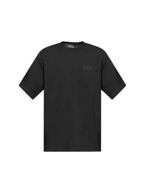 logo-appliquÃ©d cotton T-shirt