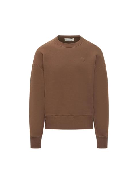 AMI Paris AMI DE COEUR EMBROIDERED SWEATSHIRT