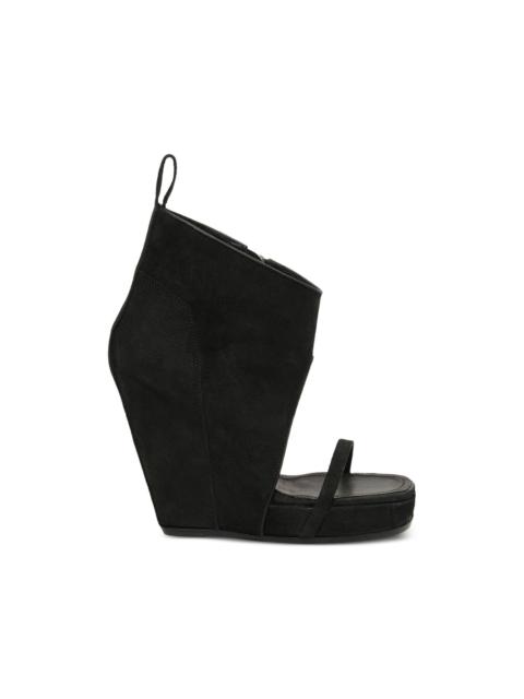 Rick Owens wedge-heel cut-out sandals