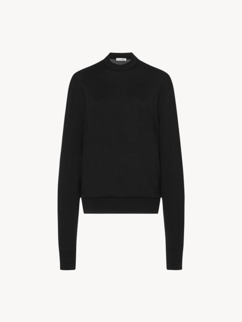 The Row Druyes Top in Wool and Cashmere