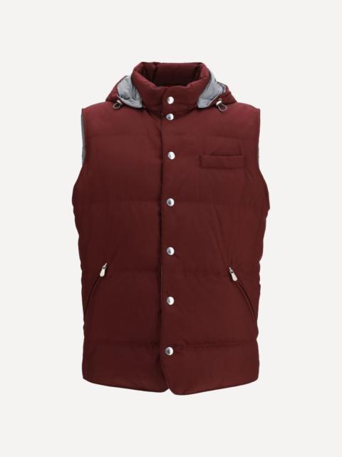 Brunello Cucinelli Sleeveless hooded Gilet