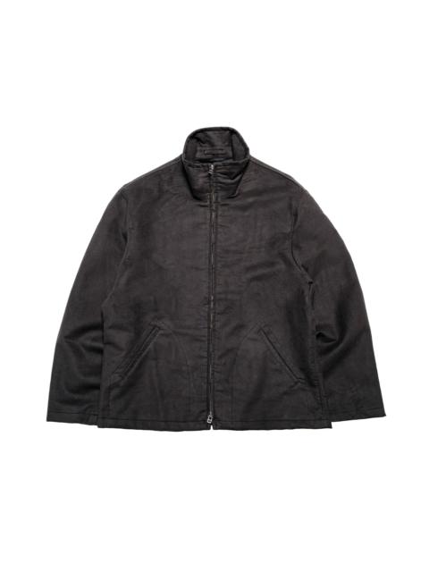 JAMES COWARD Circuit Jacket Charcoal Cotton Silk Moleskin