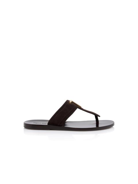 SUEDE BRIGHTON SANDAL