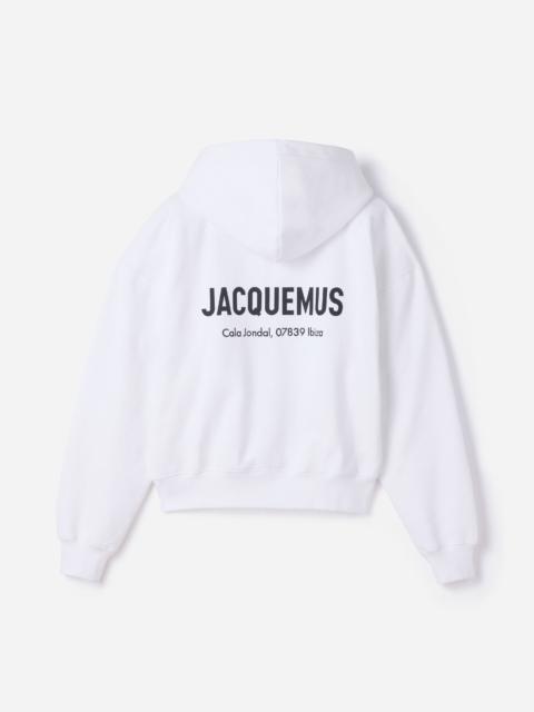 JACQUEMUS The Ibiza address zipped hoodie