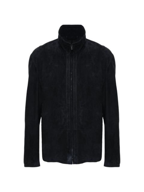 suede shirt jacket