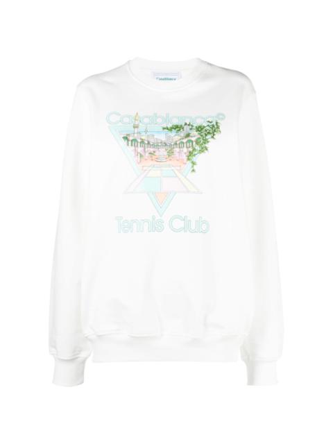 CASABLANCA Tennis Club Icon sweatshirt