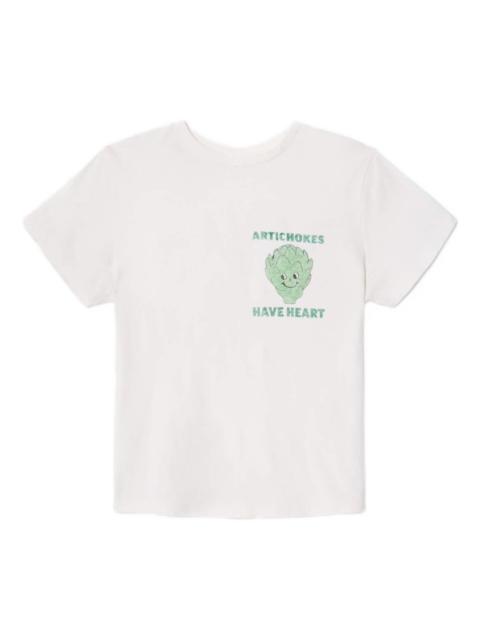 RE/DONE artichoke-graphic T-shirt