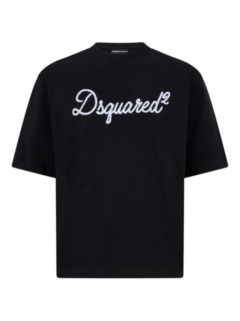 DSQUARED2 Dsquared2 Logo-embroidered T-shirt