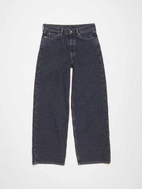 Acne Studios Baggy fit jeans - 1981F - Blue/black