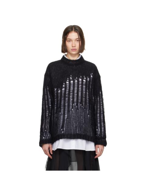 Black Rigmor Oversize Sweater